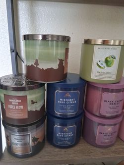 10 Bath and Body Candles also Star Wars edition