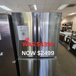GE PROFILE series Energy 28.4 Cu. Ft. Quad Door Refrigerator 