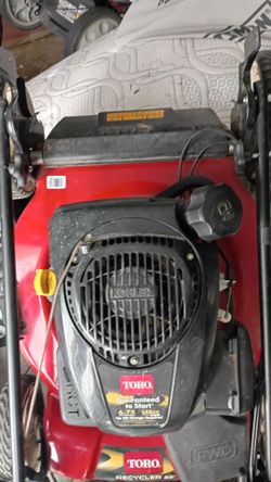 Toro self propelled  lawnmower