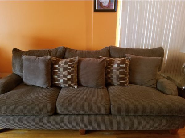 Three Piece Raymour And Flanigan Sofa Set For Sale In Staten