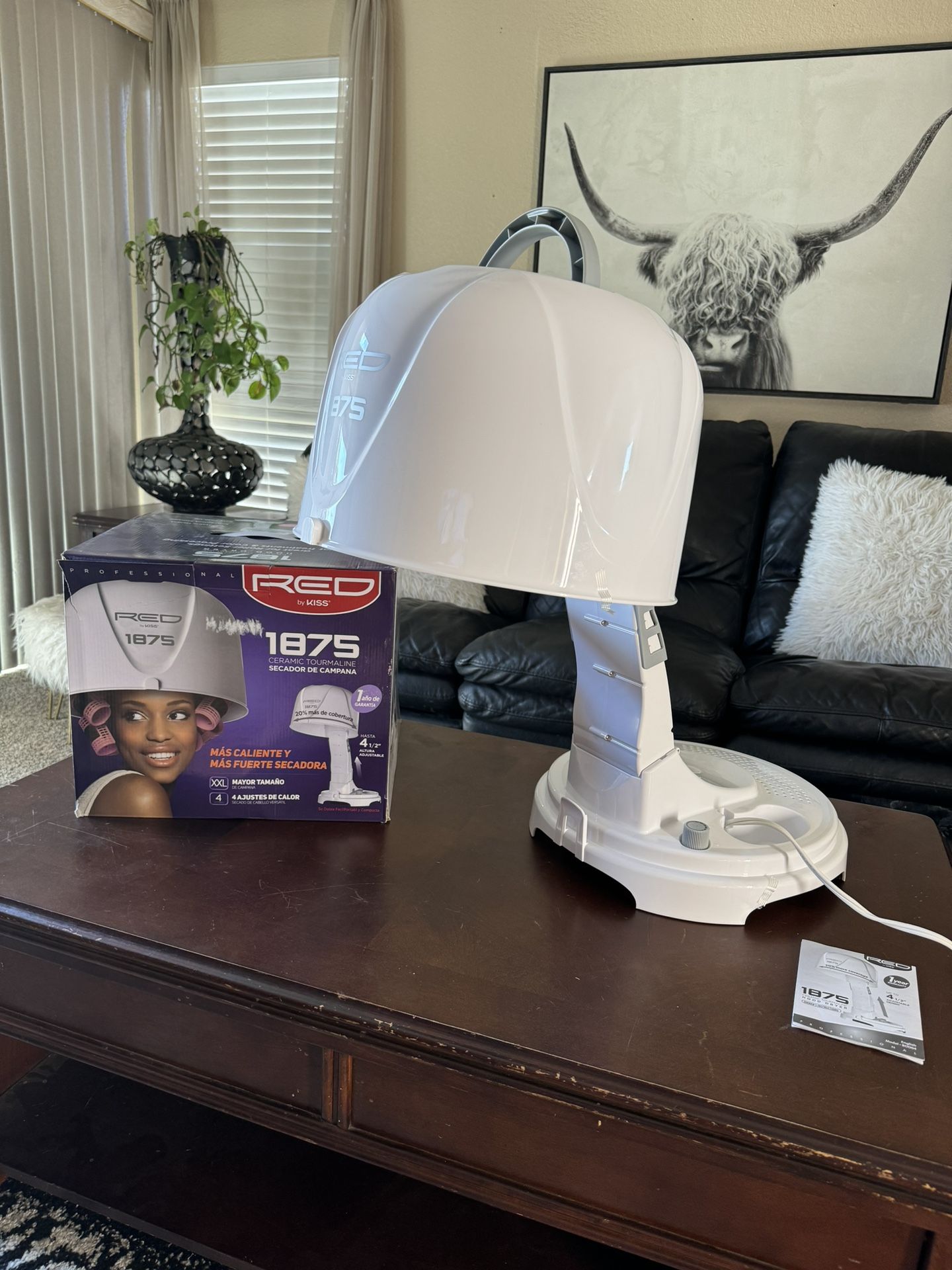 New Ceramic Hood Hair Dryer