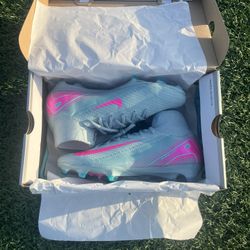 Size 8.5 - Nike Zoom Superfly 10 Elite FG Prism Pack soccer cleats new