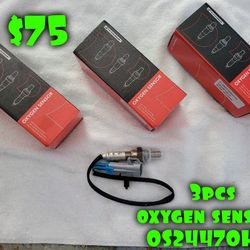 OXYGEN SENSORS 3 PIECE- NEW