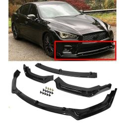 q50 front bumper lip 