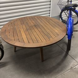Frontgate Teak Coffee Table