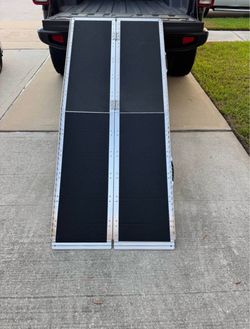Portable aluminum ramp 6ft