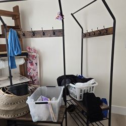Shoe Rack / Coat Rack / Entryway Bench