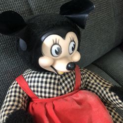 Vintage 1960s Disney Mini Mouse Doll 
