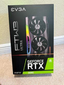 EVGA GeForce RTX 3080 FTW3 Ultra Gaming 10GB GDDR6X GPU Tested Working w/ Box