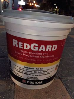 RedGard waterproofing membrane 1 gallon