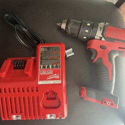 Milwaukee Drill And Charger 