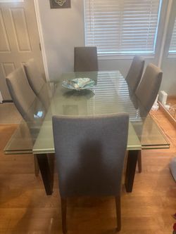 Dining table 6 chairs