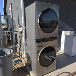 Lavadora Con Secadora  Y Secadora 