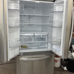 LG Stanless Still French Door Refrigerador