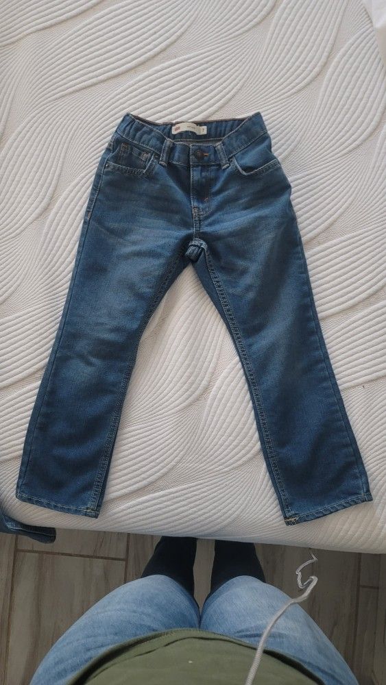 Kid's Stylish Blue Denim Jeans Levis