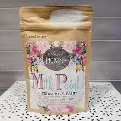 NEW Sweet Pickins Milk Paint 6 Oz ( Makes 1 Pint) Window pane New unopened