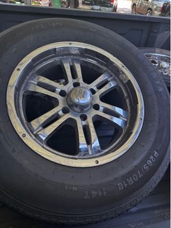 18”  MB motoring gunner 6 chevy wheels