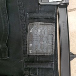 LEVIS 541 BLACK 38X30