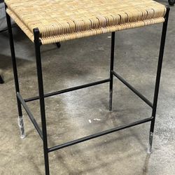 Woven Counter Height Barstool