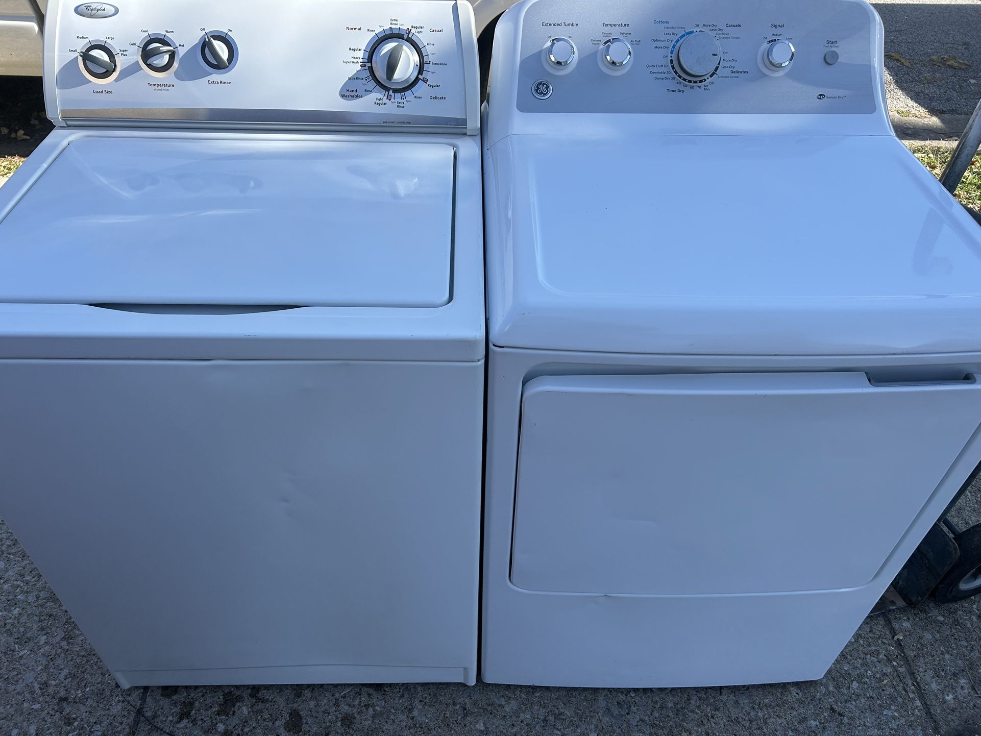 Washer And Dryer