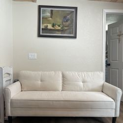 Ivory Couch 
