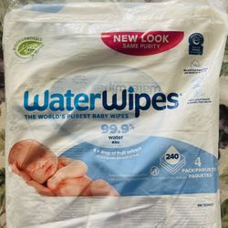 Water Wipes-purest Baby Wipes 240 Ct