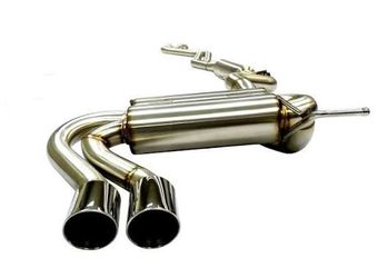 Stainless Catback Exhaust Fitment For 06 to 11 BMW 325i/325xi/ 07 to 11 328i/328xi E90/E91 N52B/N53B