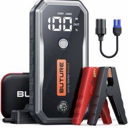 Buture Beta03 Car Battery Jump Starter 5000A丨400 Lumen Wide Angle Light, Built in Compass