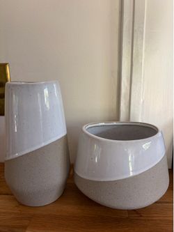 West Elm vases