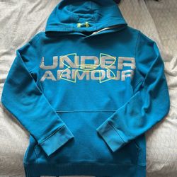 Blue under armour hoodie