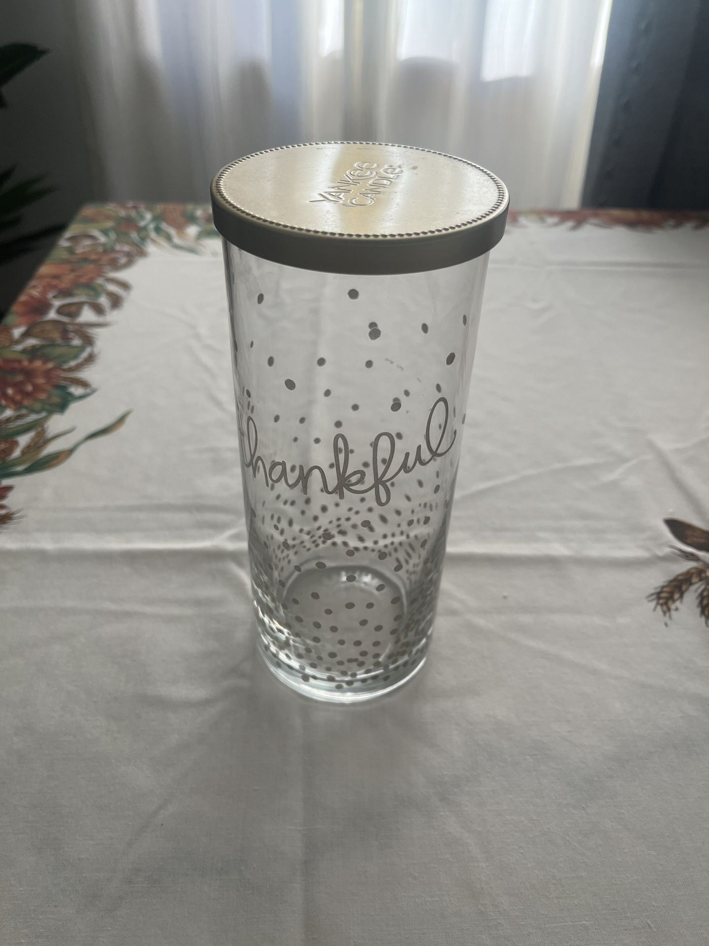 Yankee Candle Glass Bottle