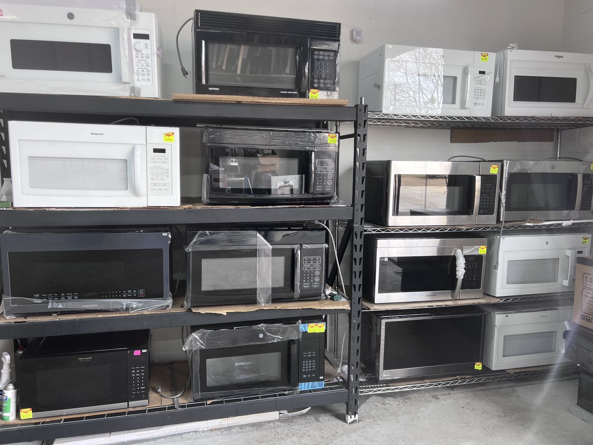 New And Used Microwave Starting $99