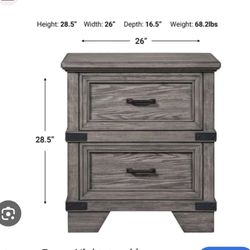 2-Drawer Nightstand from Costco Furniture