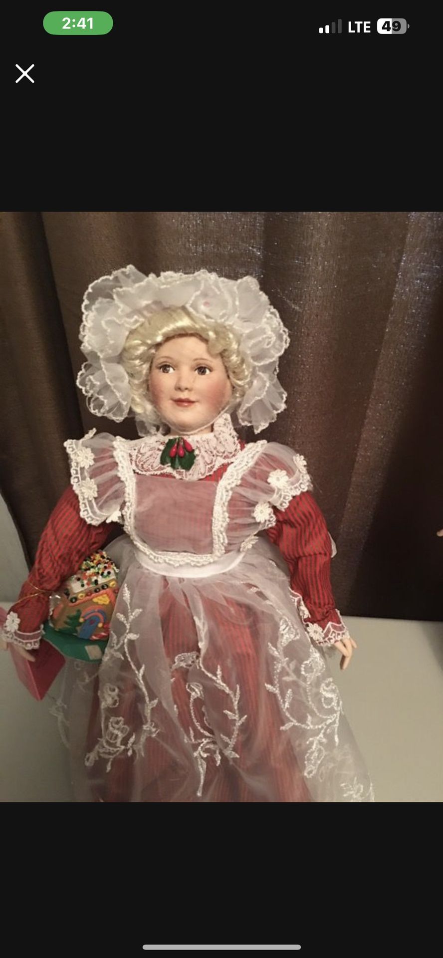 Mr And Mrs Santa Clause Porcelain