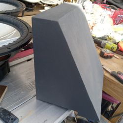 Wedge Shape Enclosure For Subwoofer-- See Pictures 