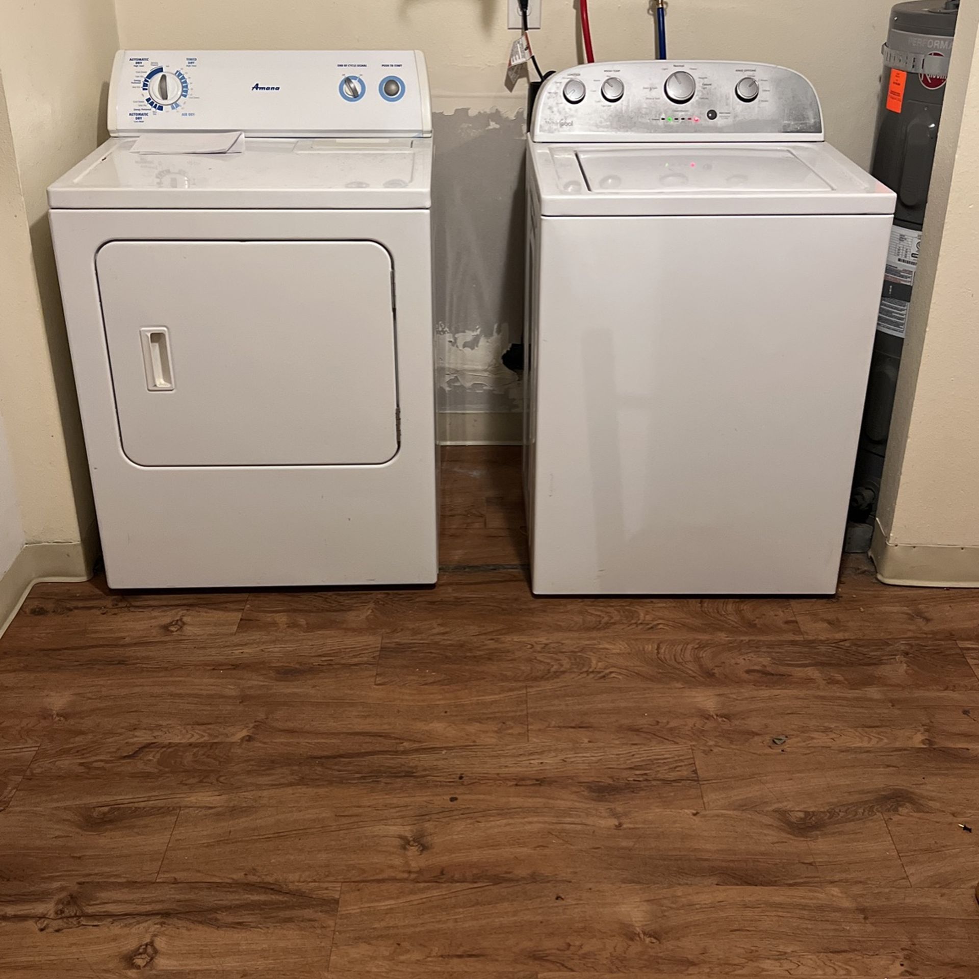 Washer And Dryer