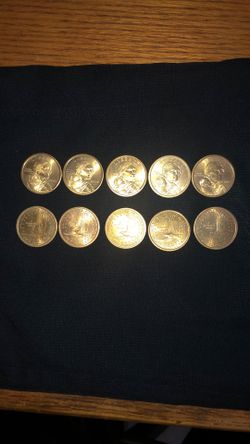 Sacagawea Dollar Coins