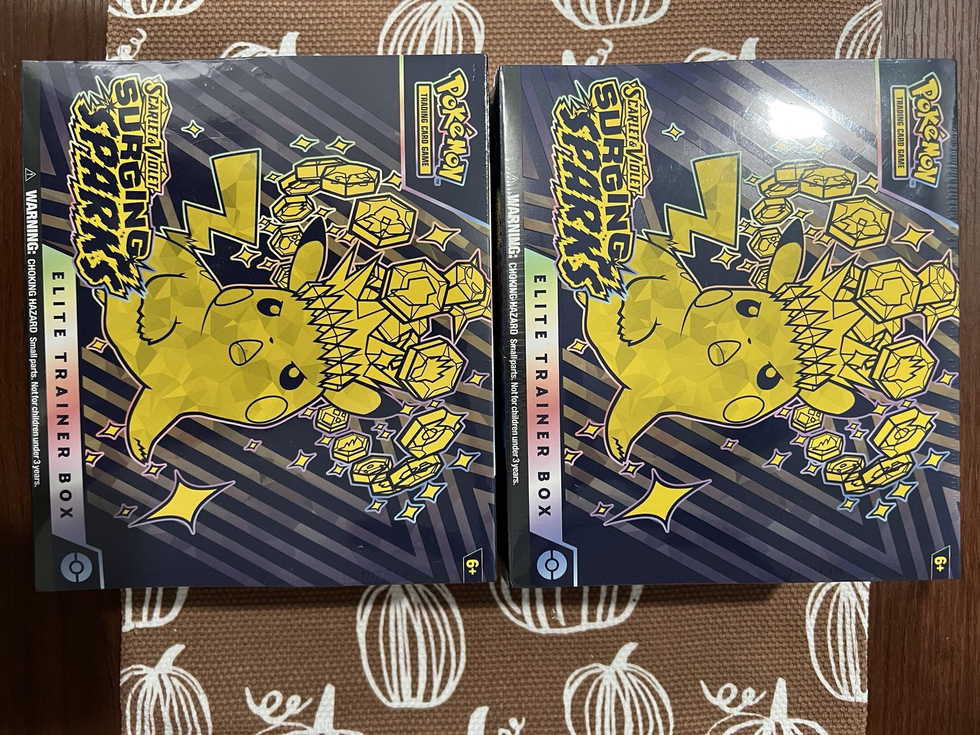 2x Surging Sparks ETBs 