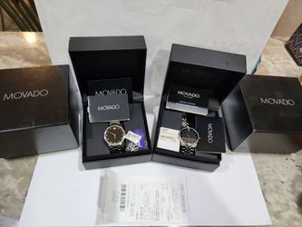 Genuine Movado Diamond Watches – Complete Sets