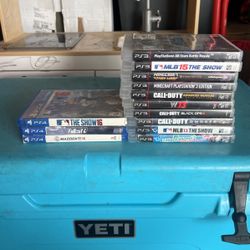 PS4 and PS3 games 