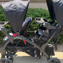 Baby Trend Stand and Go Double stroller