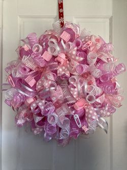 ITS A GIRL High Quality Handmade Wreath