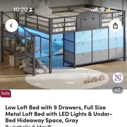 Wayfair Full Sized Kids Bed Gray