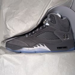 Air Jordan 5 retro wolf grey men sizes 8, 9, 9.5, 10, 10.5, 11, 12, 13