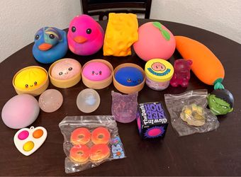 Dumpling, Needoh, Squeezy Used