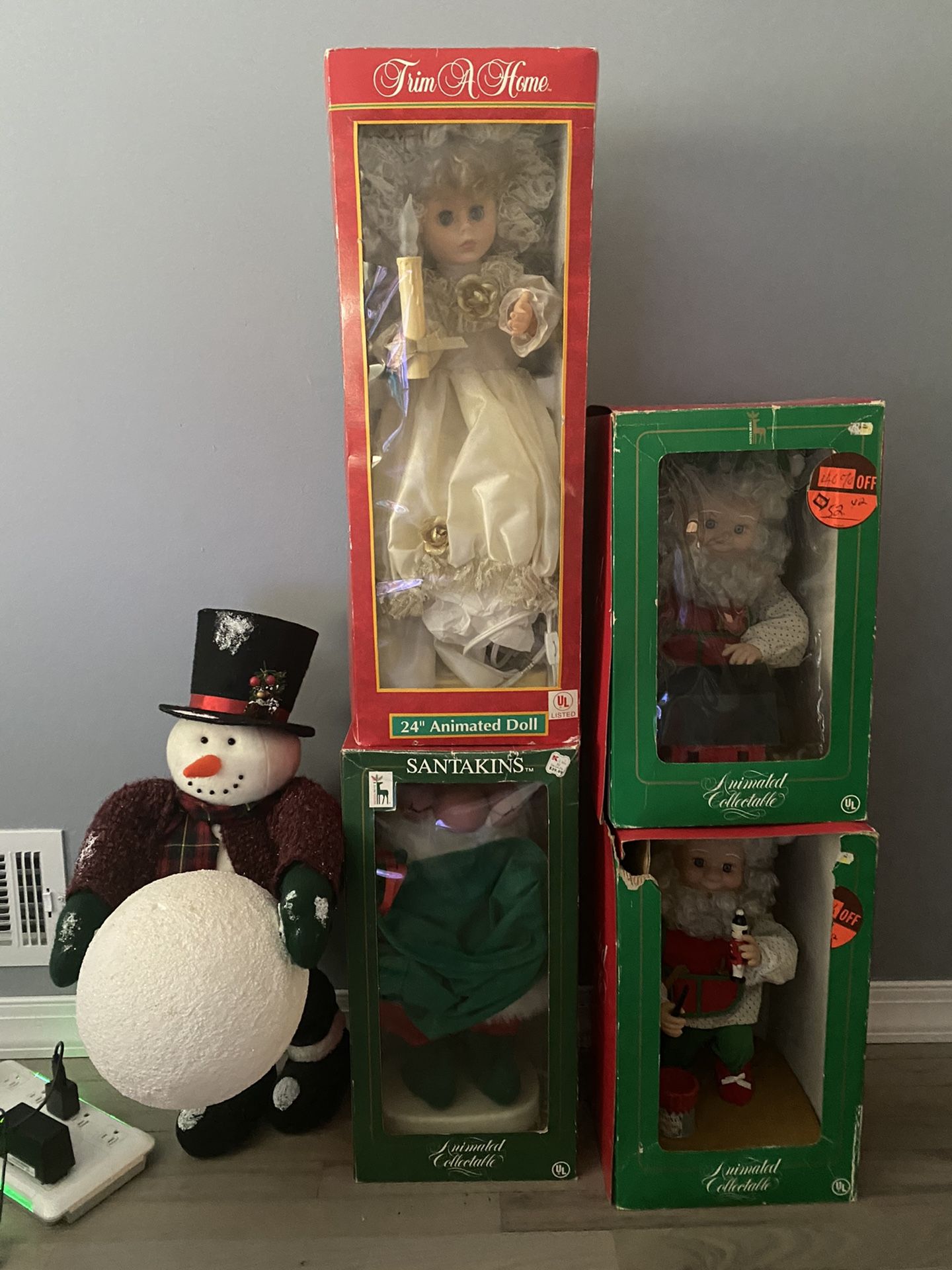 Vintage Working Animatronics 5 Pieces