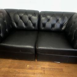 Black couch