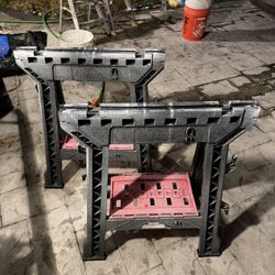 Folding Sawhorse Set