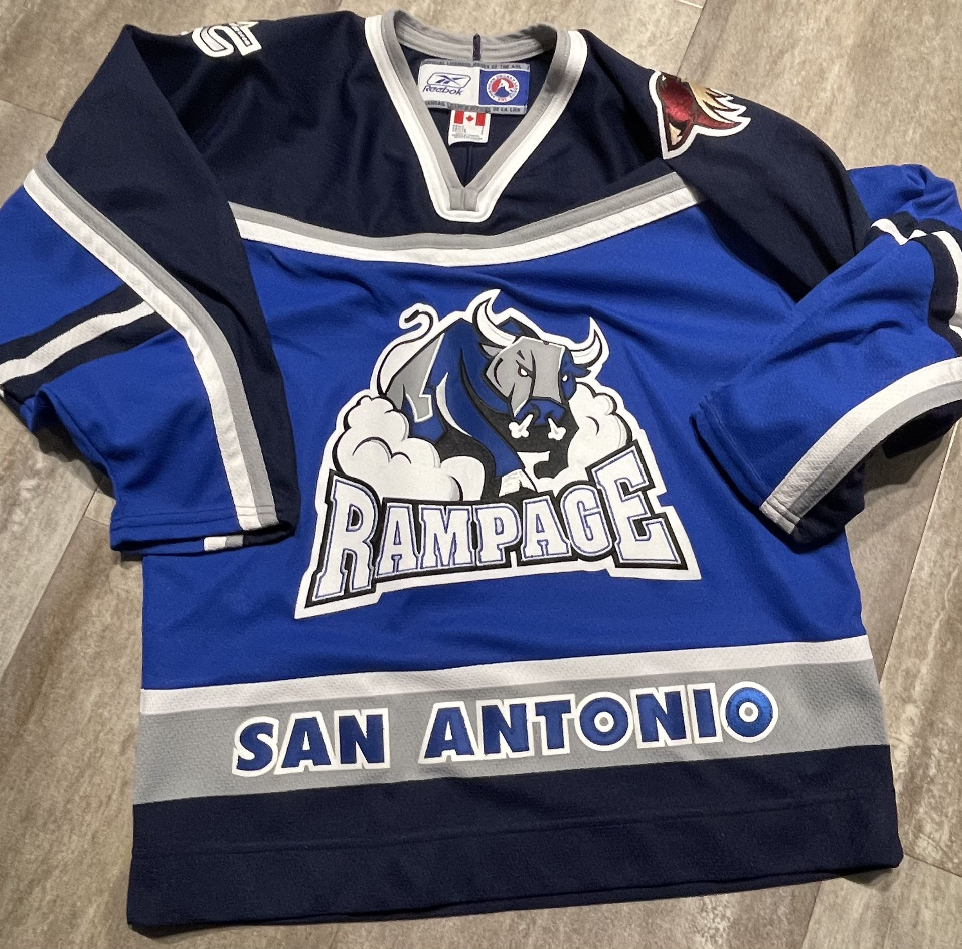 Rampage Blue Hockey Jersey
