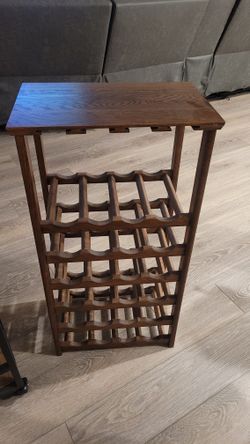 Antique Wine Rack.